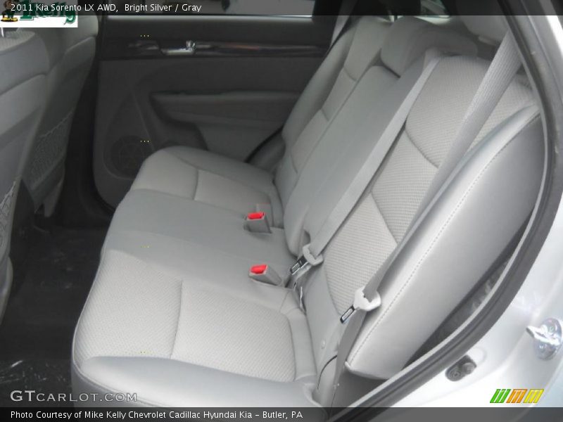  2011 Sorento LX AWD Gray Interior