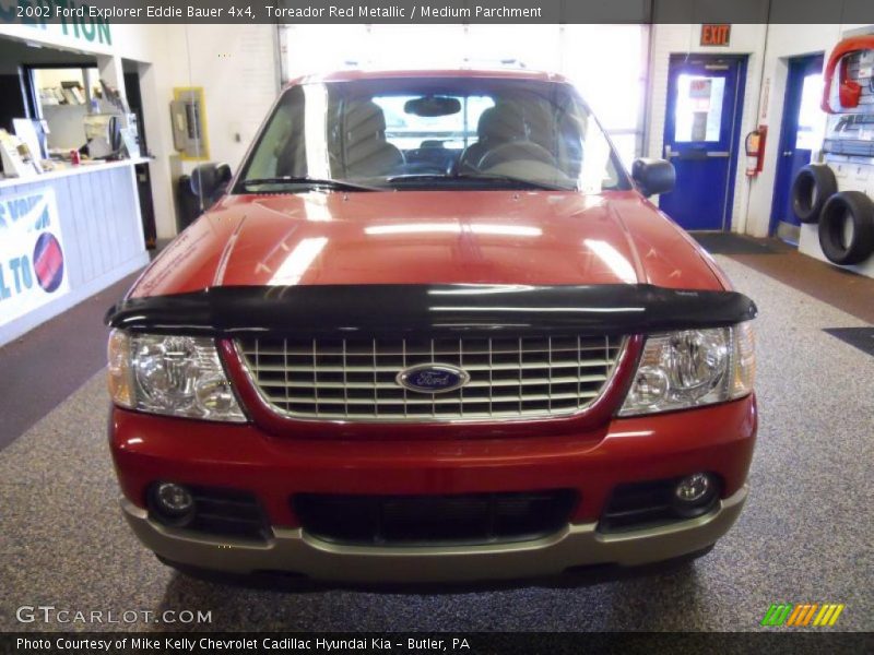 Toreador Red Metallic / Medium Parchment 2002 Ford Explorer Eddie Bauer 4x4