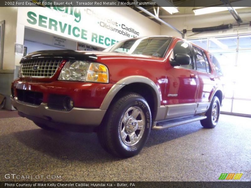 Toreador Red Metallic / Medium Parchment 2002 Ford Explorer Eddie Bauer 4x4