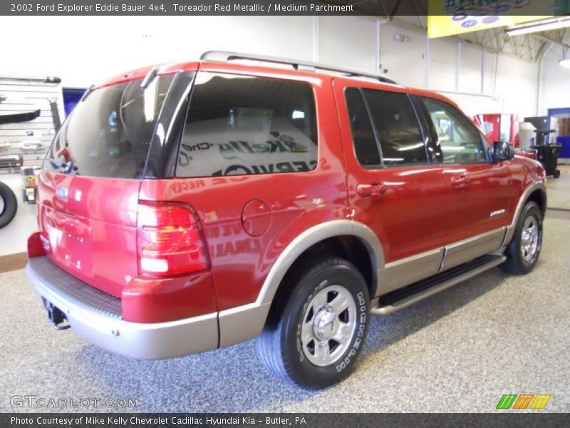 Toreador Red Metallic / Medium Parchment 2002 Ford Explorer Eddie Bauer 4x4