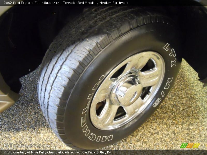 Toreador Red Metallic / Medium Parchment 2002 Ford Explorer Eddie Bauer 4x4