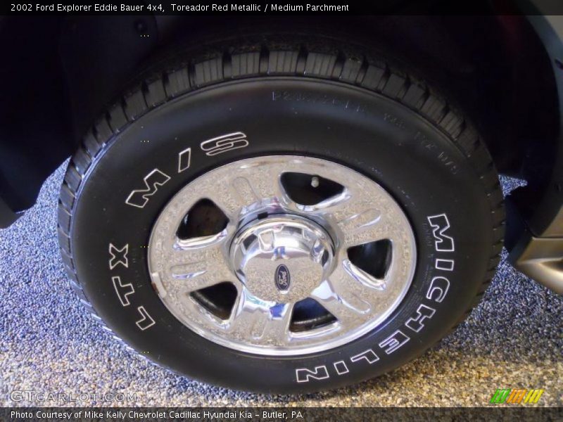 Toreador Red Metallic / Medium Parchment 2002 Ford Explorer Eddie Bauer 4x4