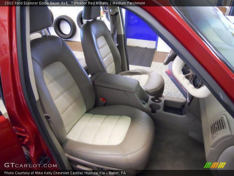 Toreador Red Metallic / Medium Parchment 2002 Ford Explorer Eddie Bauer 4x4