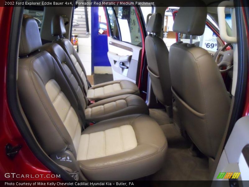 Toreador Red Metallic / Medium Parchment 2002 Ford Explorer Eddie Bauer 4x4