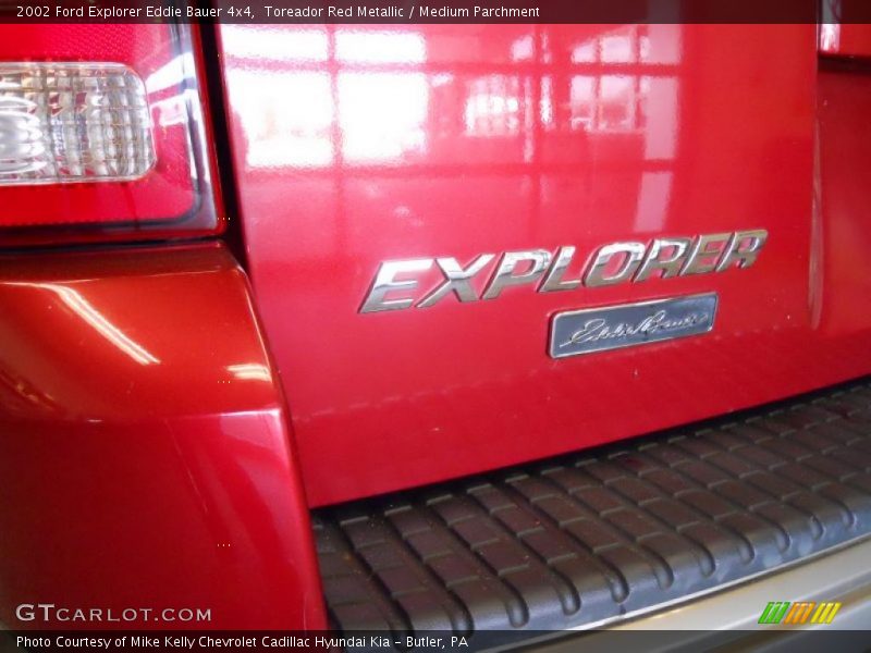 Toreador Red Metallic / Medium Parchment 2002 Ford Explorer Eddie Bauer 4x4