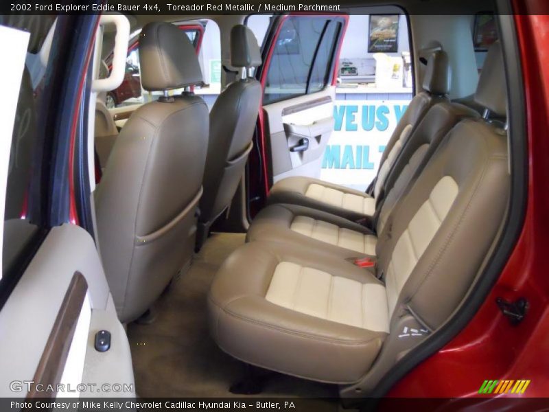 Toreador Red Metallic / Medium Parchment 2002 Ford Explorer Eddie Bauer 4x4