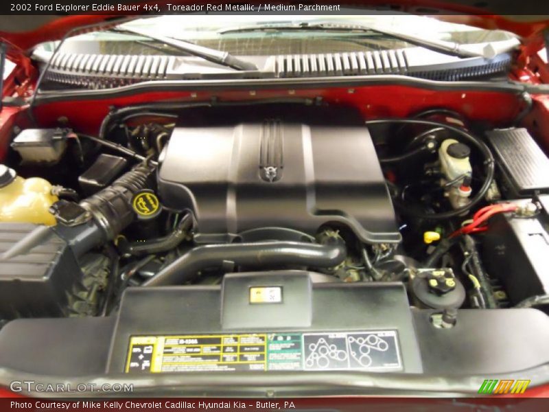 Toreador Red Metallic / Medium Parchment 2002 Ford Explorer Eddie Bauer 4x4