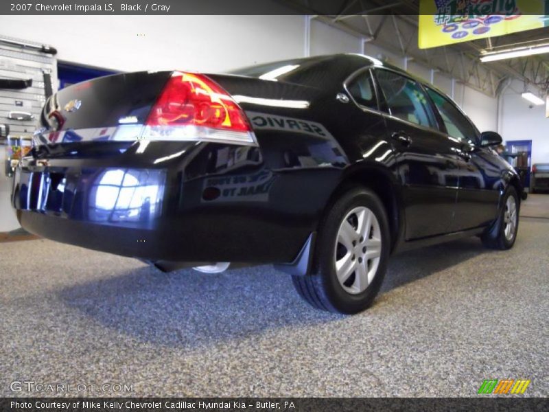 Black / Gray 2007 Chevrolet Impala LS