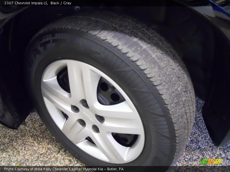 Black / Gray 2007 Chevrolet Impala LS