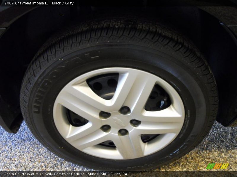 Black / Gray 2007 Chevrolet Impala LS