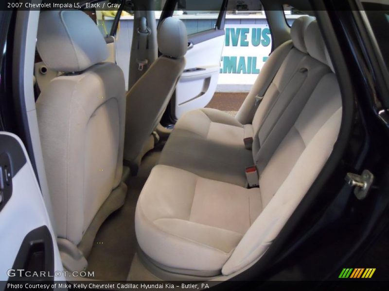 Black / Gray 2007 Chevrolet Impala LS