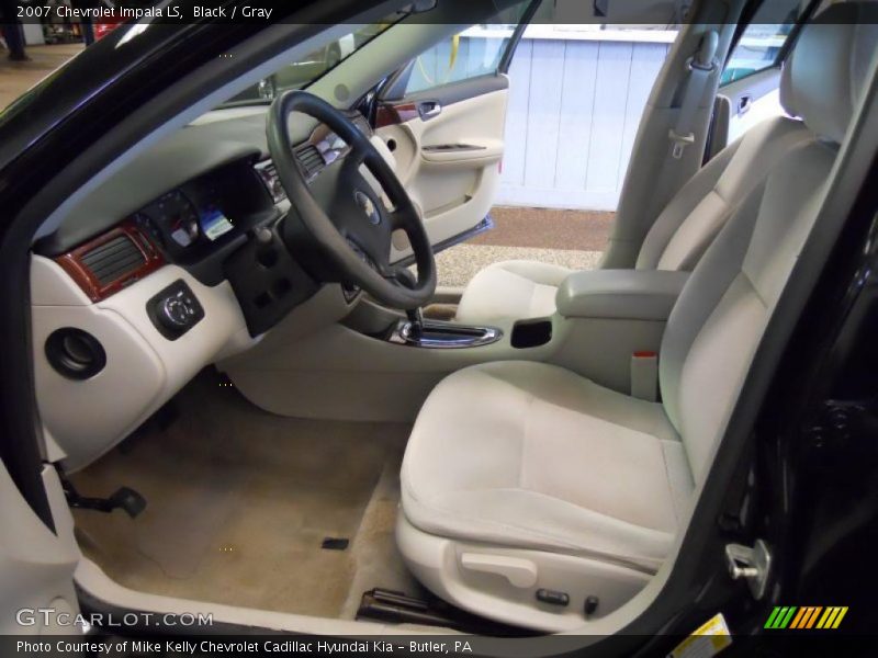 Black / Gray 2007 Chevrolet Impala LS