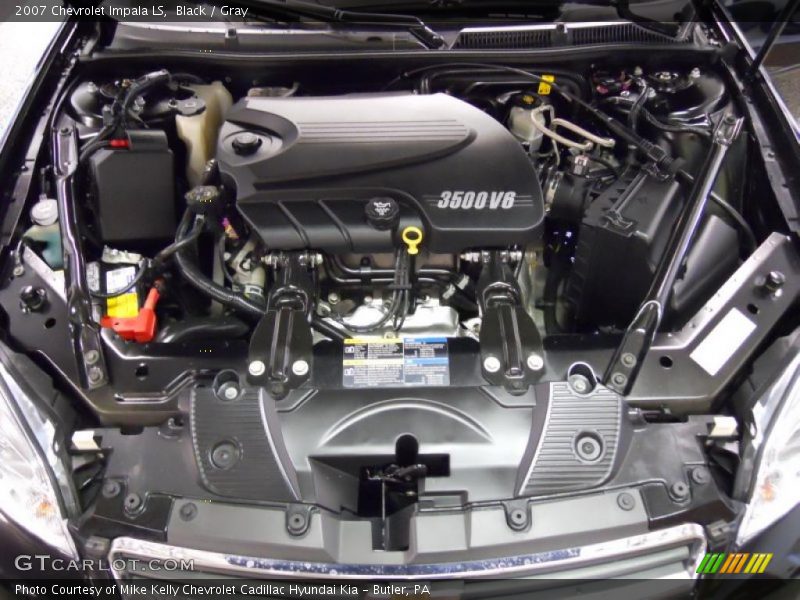 Black / Gray 2007 Chevrolet Impala LS