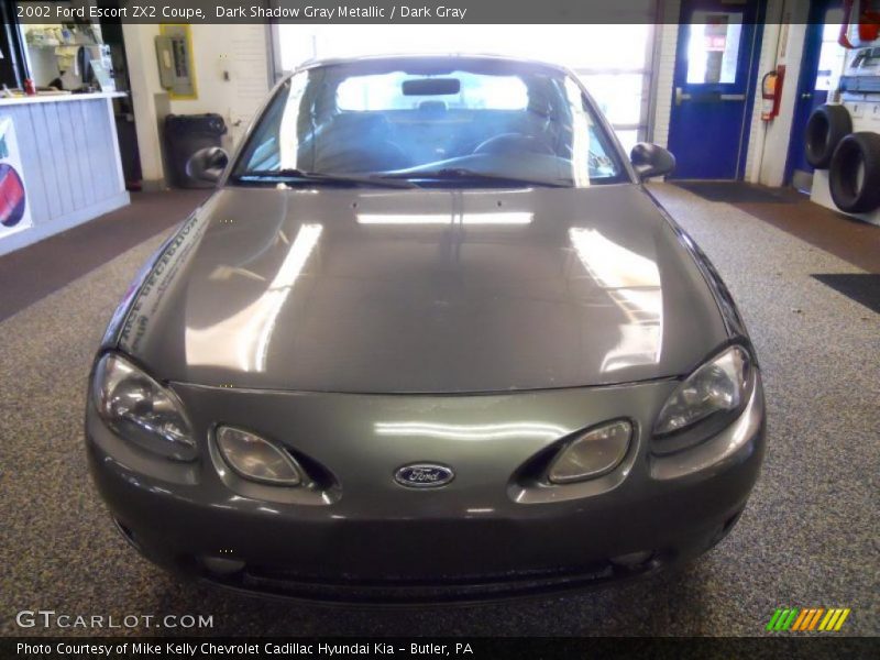 Dark Shadow Gray Metallic / Dark Gray 2002 Ford Escort ZX2 Coupe