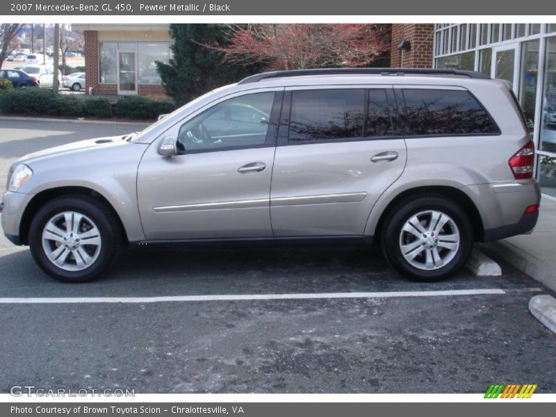 Pewter Metallic / Black 2007 Mercedes-Benz GL 450