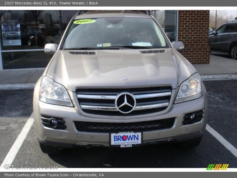 Pewter Metallic / Black 2007 Mercedes-Benz GL 450
