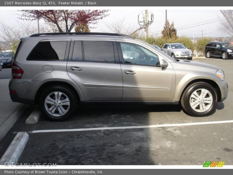 Pewter Metallic / Black 2007 Mercedes-Benz GL 450