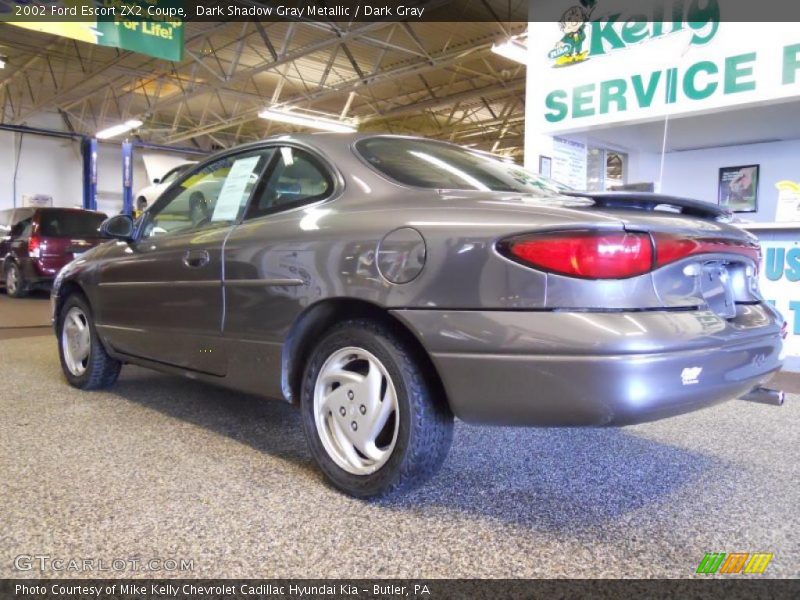 Dark Shadow Gray Metallic / Dark Gray 2002 Ford Escort ZX2 Coupe