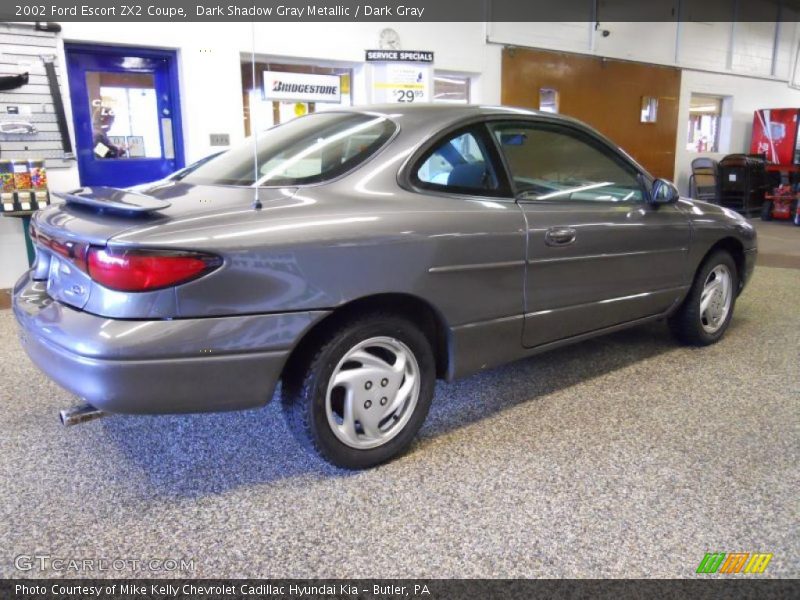 Dark Shadow Gray Metallic / Dark Gray 2002 Ford Escort ZX2 Coupe