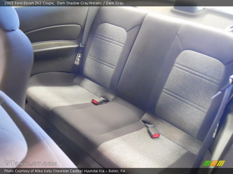  2002 Escort ZX2 Coupe Dark Gray Interior