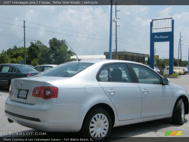 Reflex Silver Metallic / Anthracite 2007 Volkswagen Jetta 2.5 Sedan