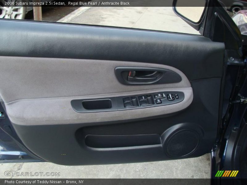 Regal Blue Pearl / Anthracite Black 2006 Subaru Impreza 2.5i Sedan