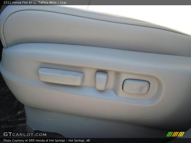 Taffeta White / Gray 2011 Honda Pilot EX-L