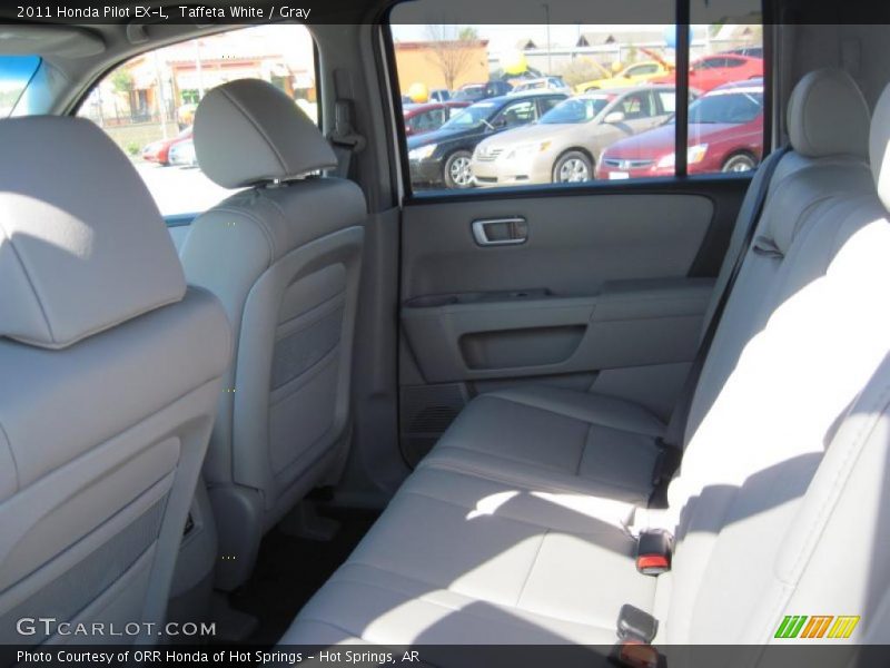 Taffeta White / Gray 2011 Honda Pilot EX-L