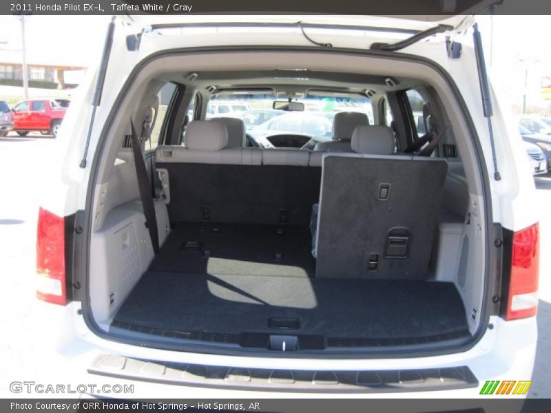 Taffeta White / Gray 2011 Honda Pilot EX-L