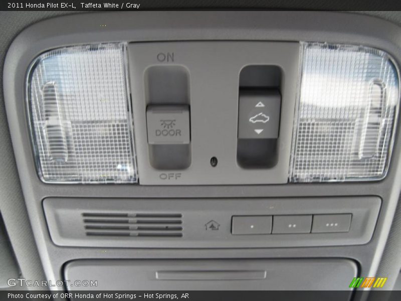Taffeta White / Gray 2011 Honda Pilot EX-L
