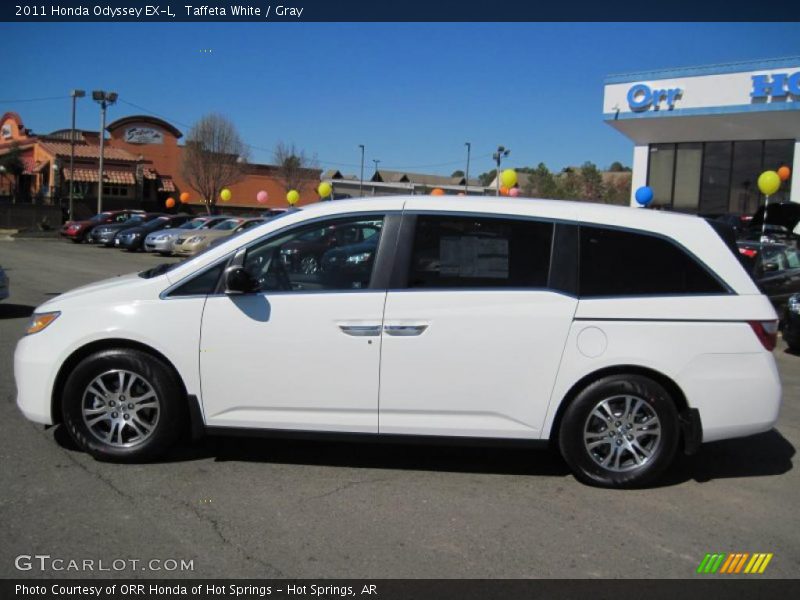  2011 Odyssey EX-L Taffeta White