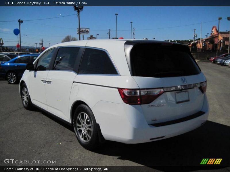Taffeta White / Gray 2011 Honda Odyssey EX-L