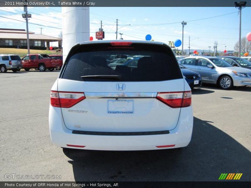 Taffeta White / Gray 2011 Honda Odyssey EX-L