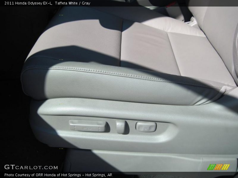 Taffeta White / Gray 2011 Honda Odyssey EX-L