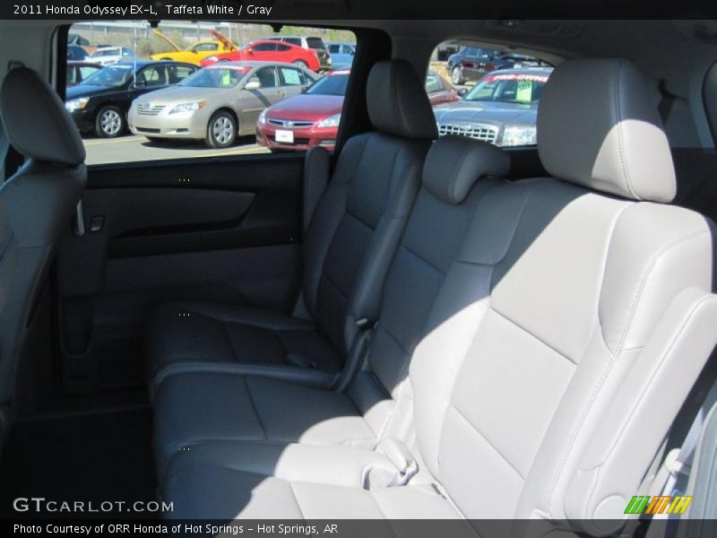 Taffeta White / Gray 2011 Honda Odyssey EX-L