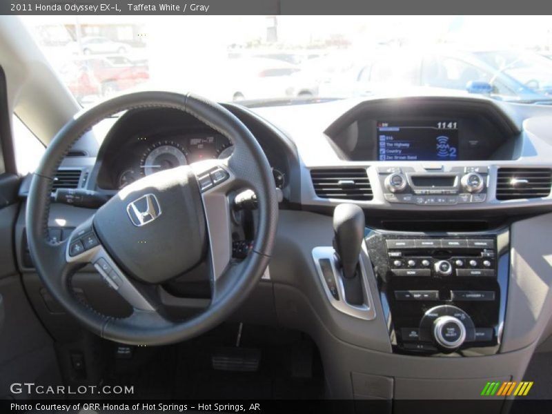 Dashboard of 2011 Odyssey EX-L
