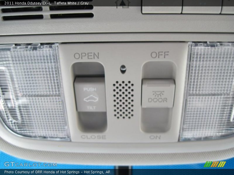 Controls of 2011 Odyssey EX-L