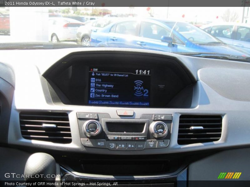 Controls of 2011 Odyssey EX-L