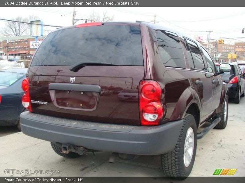 Deep Molten Red Pearl / Medium Slate Gray 2004 Dodge Durango ST 4x4