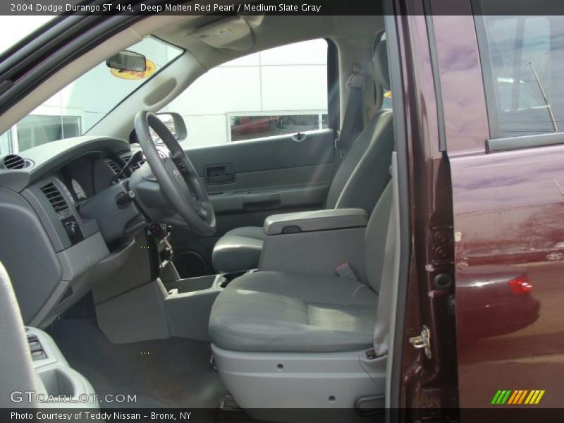 Deep Molten Red Pearl / Medium Slate Gray 2004 Dodge Durango ST 4x4