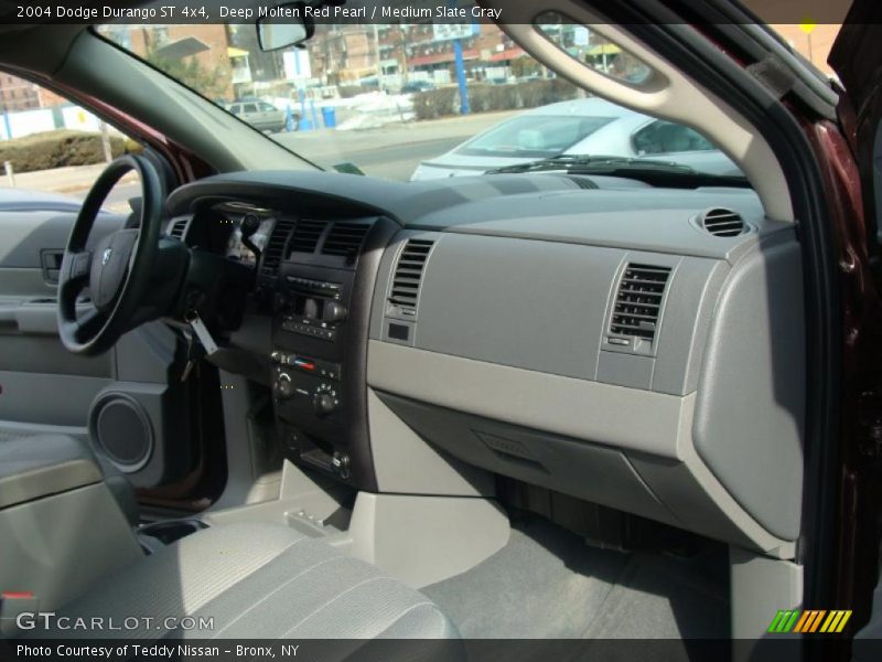 Deep Molten Red Pearl / Medium Slate Gray 2004 Dodge Durango ST 4x4