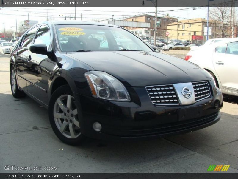 Onyx Black / Black 2006 Nissan Maxima 3.5 SL