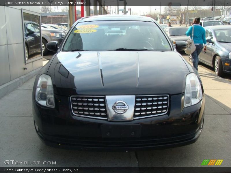 Onyx Black / Black 2006 Nissan Maxima 3.5 SL