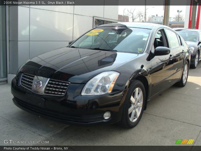 Onyx Black / Black 2006 Nissan Maxima 3.5 SL