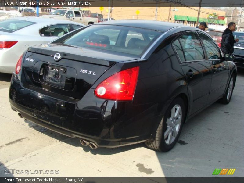 Onyx Black / Black 2006 Nissan Maxima 3.5 SL