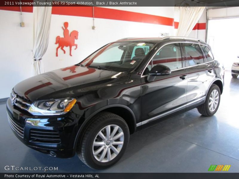 Black / Black Anthracite 2011 Volkswagen Touareg VR6 FSI Sport 4XMotion