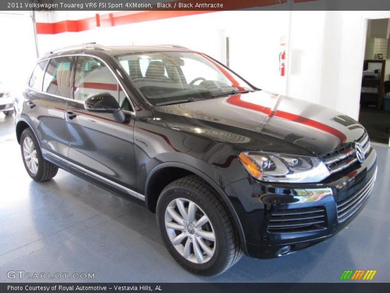 Black / Black Anthracite 2011 Volkswagen Touareg VR6 FSI Sport 4XMotion