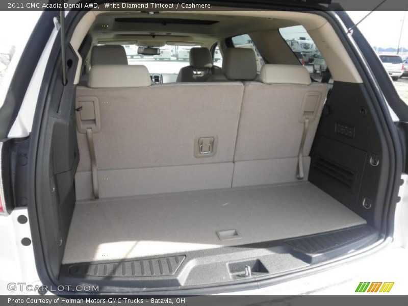  2011 Acadia Denali AWD Trunk