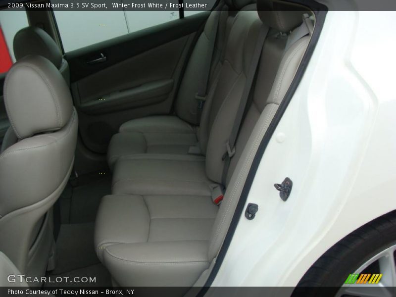 Winter Frost White / Frost Leather 2009 Nissan Maxima 3.5 SV Sport