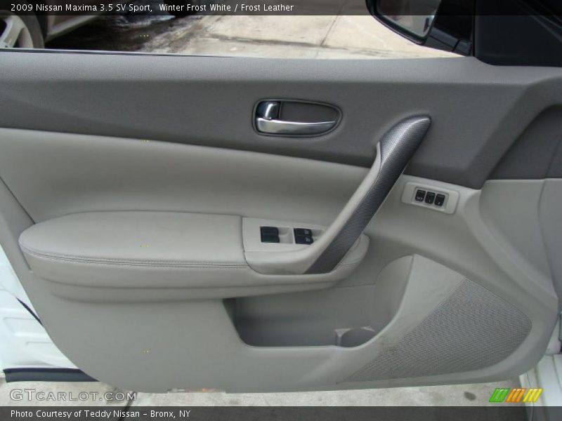 Winter Frost White / Frost Leather 2009 Nissan Maxima 3.5 SV Sport